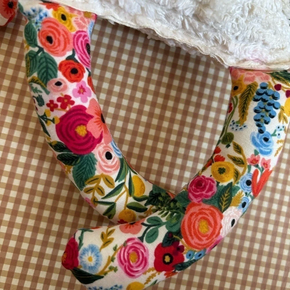 Oh Just Dandy! Handmade in Nashville Tennessee sheep plush with floral details